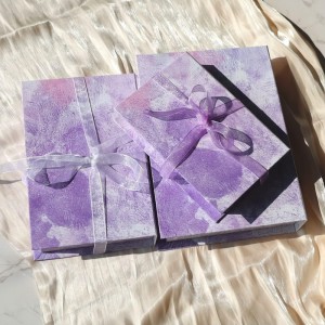 Boîte de livre imprimé édition personnalisée